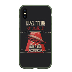 Чехол для iPhone XS Max матовый Led Zeppelin