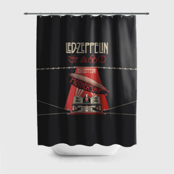 Штора 3D для ванной Led Zeppelin