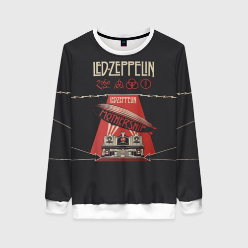 Женский свитшот 3D Led Zeppelin, цвет 3D печать