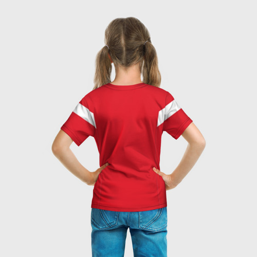 Детская футболка 3D Россия чемпионат мира 2018, цвет 3D печать - фото 6