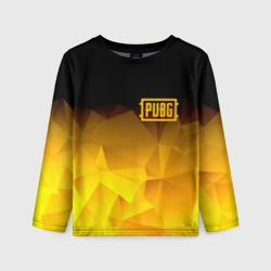 Детский лонгслив 3D PUBG abstract абстракция