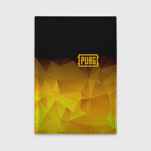 Обложка для автодокументов PUBG abstract абстракция, цвет черный