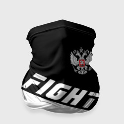 Бандана-труба 3D Fight Russia герб и флаг