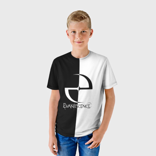 Детская футболка 3D Evanescence, цвет 3D печать - фото 3