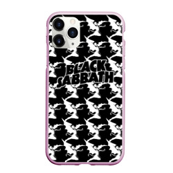 Чехол для iPhone 11 Pro Max матовый Black Sabbath