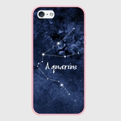 Чехол для iPhone 5/5S матовый Водолей Aquarius