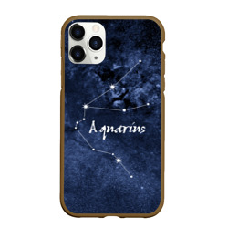 Чехол для iPhone 11 Pro Max матовый Водолей Aquarius