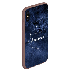 Чехол для iPhone XS Max матовый Водолей Aquarius - фото 2