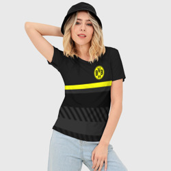 Женская футболка 3D Slim Borussia Боруссия - фото 2