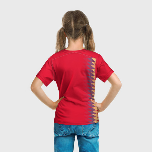 Детская футболка 3D Испания ЧМ 2018, цвет 3D печать - фото 6