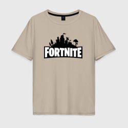 Мужская футболка хлопок Oversize Fortnite