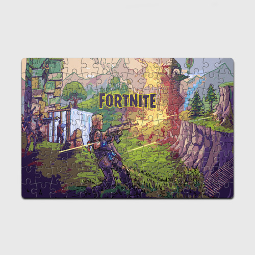 Пазл магнитный 126 элементов Fortnite Королевская битва Фото 01 Пазл магнитный 126 элементов Fortnite Королевская битва Фото 01