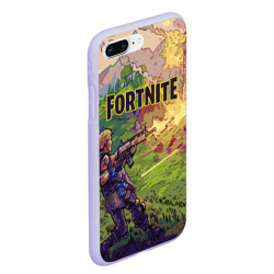 Чехол для iPhone 7Plus/8 Plus матовый Fortnite Королевская битва - фото 2