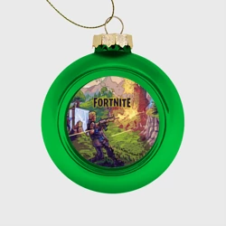 Ёлочный шар стеклянный/пластиковый Fortnite Королевская битва