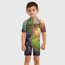 Детский купальный костюм 3D Fortnite Королевская битва - фото 2
