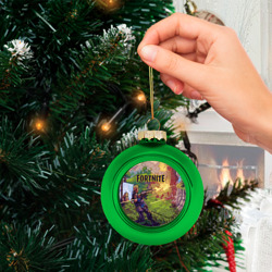 Ёлочный шар стеклянный/пластиковый Fortnite Королевская битва - фото 2