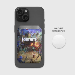 Картхолдер Magsafe магнитный Fortnite massacre - фото 2