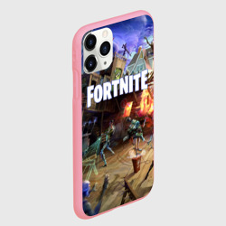 Чехол для iPhone 11 Pro Max матовый Fortnite massacre - фото 2