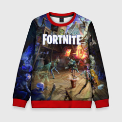 Детский свитшот 3D Fortnite massacre