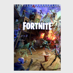 Скетчбук Fortnite massacre