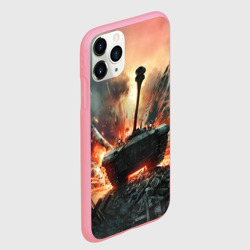 Чехол для iPhone 11 Pro Max матовый Танк летит - фото 2