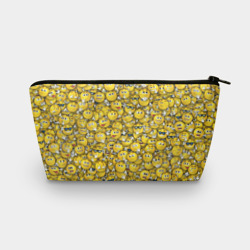 Косметичка 3D Веселые смайлики - много ликий паттерн