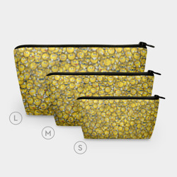 Косметичка 3D Веселые смайлики - много ликий паттерн - фото 2