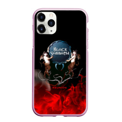 Чехол для iPhone 11 Pro Max матовый Black Sabbath reunion