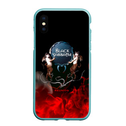 Чехол для iPhone XS Max матовый Black Sabbath reunion