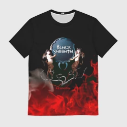 Мужская футболка 3D Black Sabbath reunion