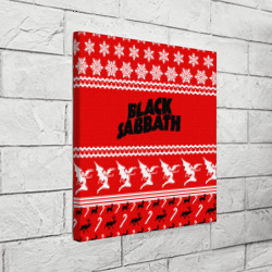 Холст квадратный Праздничный Black Sabbath - фото 2