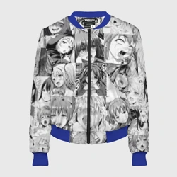 Женский бомбер 3D Японская ахегао анимация компиляция