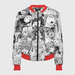 Женский бомбер 3D Японская ахегао анимация компиляция