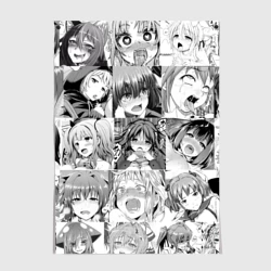 Постер Японская ахегао анимация компиляция