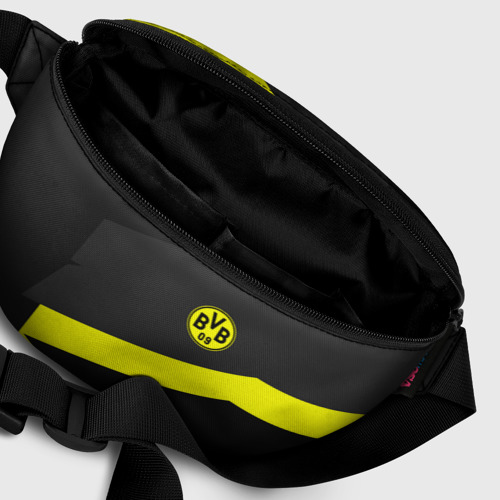 Поясная сумка 3D с принтом Borussia 2018 Geometry Sport, фото #6