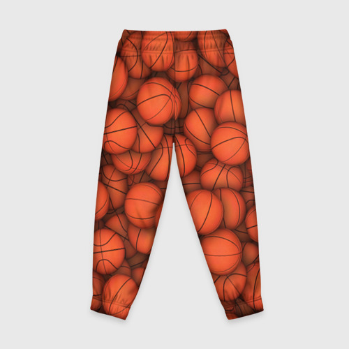 Детские брюки 3D Баскетбольные мячи, цвет 3D печать - фото 2
