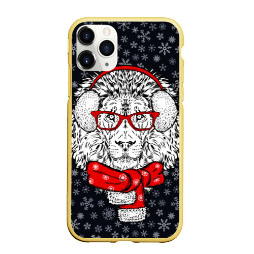 Чехол для iPhone 11 Pro Max матовый Лев Фото 01 Чехол для iPhone 11 Pro Max матовый Лев Фото 01