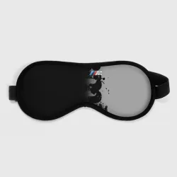 Маска для сна 3D BmW m black grey БМВ