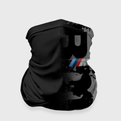 Бандана-труба 3D BmW m black grey БМВ