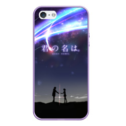 Чехол для iPhone 5/5S матовый Your name 2