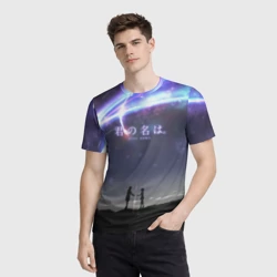 Мужская футболка 3D Your name 2 - фото 2