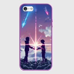 Чехол для iPhone 5/5S матовый Your name 3