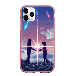 Чехол для iPhone 11 Pro Max матовый Your name 3