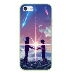 Чехол для iPhone 5/5S матовый Your name 3