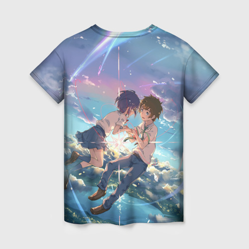 Женская футболка 3D Your name 6, цвет 3D печать - фото 2