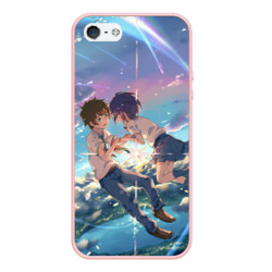 Чехол для iPhone 5/5S матовый Your name 6