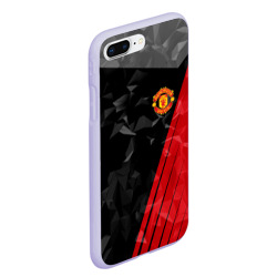 Чехол для iPhone 7Plus/8 Plus матовый Манчестер Юнайтед FCMU Manchester united - фото 2