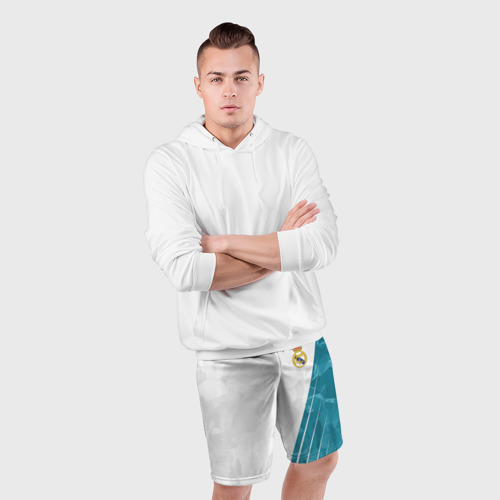 Мужские шорты спортивные с принтом РЕАЛ МАДРИД | REAL MADRID, фото #4