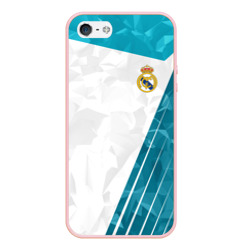 Чехол для iPhone 5/5S матовый Реал Мадрид Real Madrid