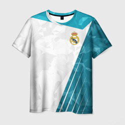 Мужская футболка 3D Реал Мадрид Real Madrid